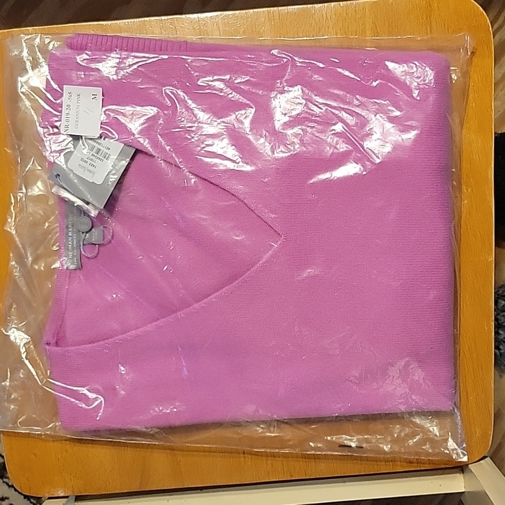 Pink cashmere long sleeve